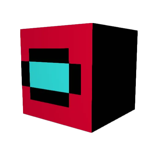 Aww_Man Minecraft avatar head, 3D render