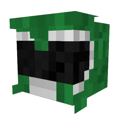 Ax3Phoenix Minecraft avatar head, 3D render