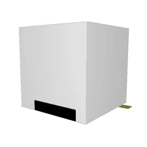 Ax_ward Minecraft avatar head, 3D render