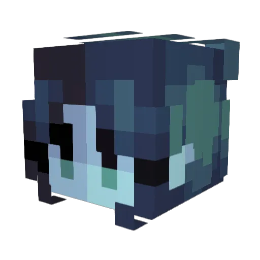 AxelDean Minecraft avatar head, 3D render