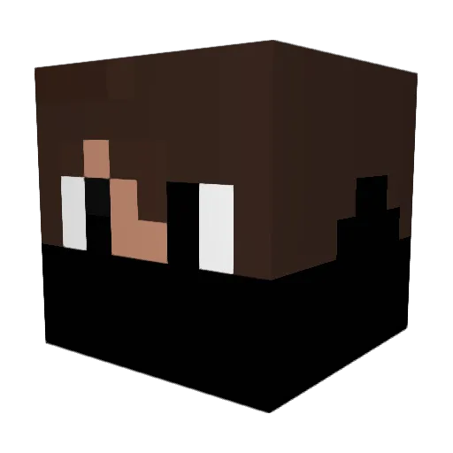 AxelMalmgren Minecraft avatar head, 3D render