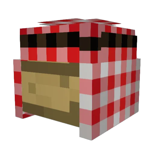 Axel_3107 Minecraft avatar head, 3D render