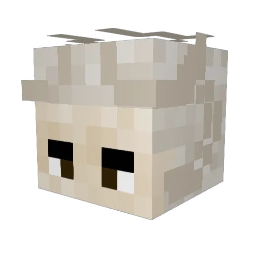 Axel_Blaz3 Minecraft avatar head, 3D render