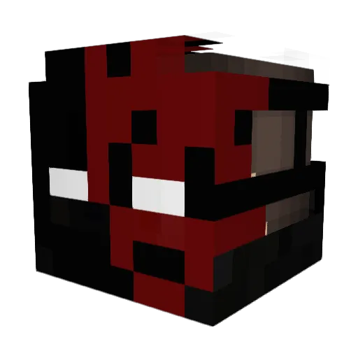 Axel_Is_SUS Minecraft avatar head, 3D render