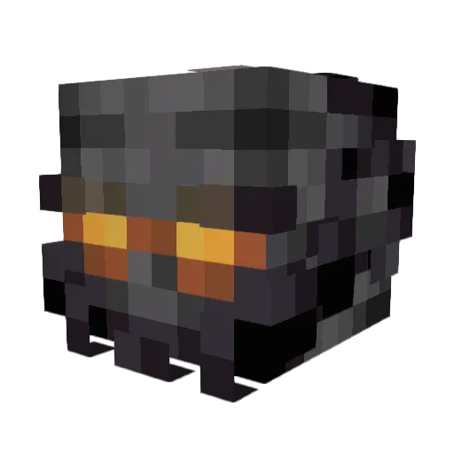 AxemanMC Minecraft avatar head, 3D render