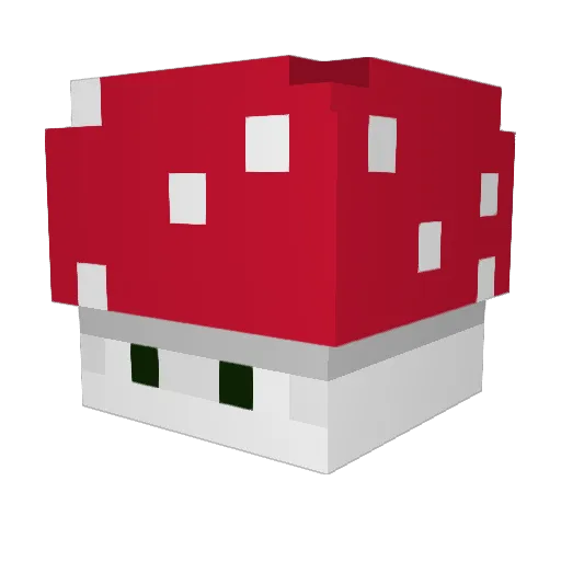 Axerios_ Minecraft avatar head, 3D render