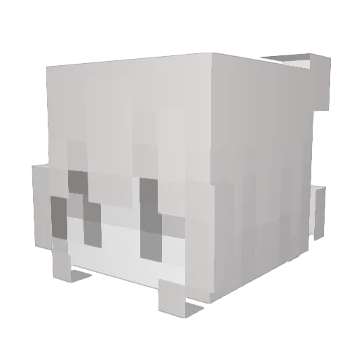 Axerta_ Minecraft avatar head, 3D render