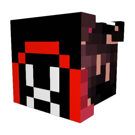 Aximus_Maximus Minecraft avatar head, 3D render