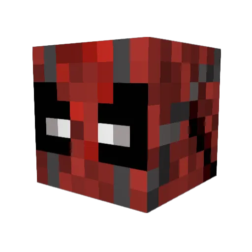 AxisHorizons Minecraft avatar head, 3D render