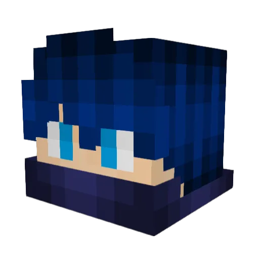 Axis_Stealth09MC Minecraft avatar head, 3D render