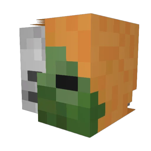 Axium5053 Minecraft avatar head, 3D render
