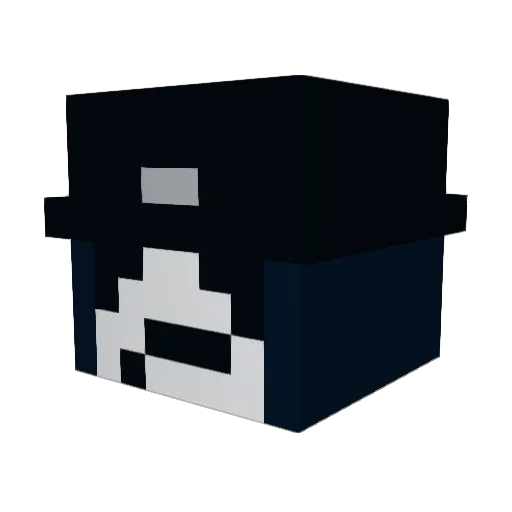 Axl_Hu Minecraft avatar head, 3D render