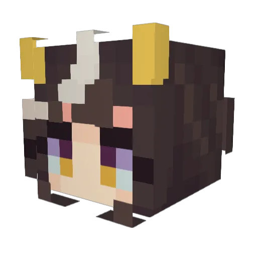 Axl_Marcelow Minecraft avatar head, 3D render