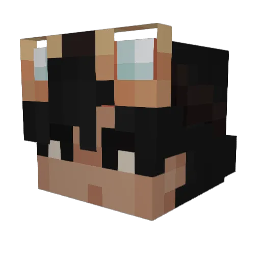 Axlbz_13 Minecraft avatar head, 3D render