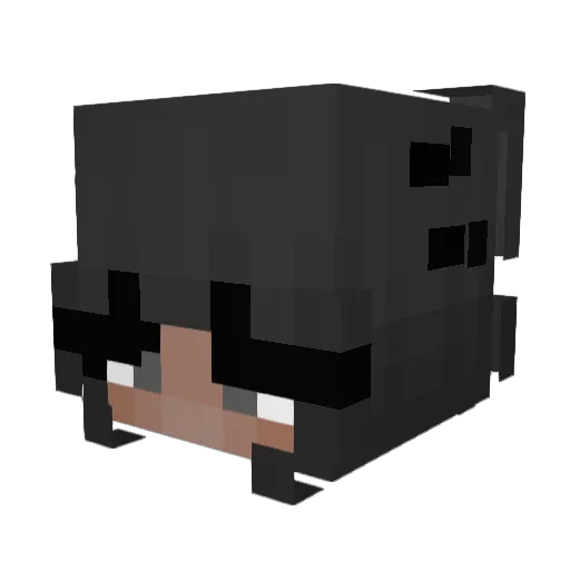 Axlcyh Minecraft avatar head, 3D render