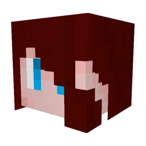 Axlegrease6 Minecraft avatar head, 3D render