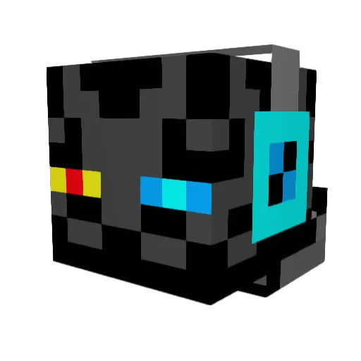Axles2909 Minecraft avatar head, 3D render