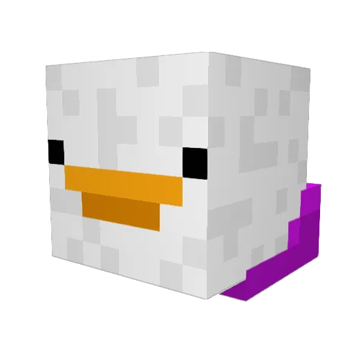 Axman3141 Minecraft avatar head, 3D render