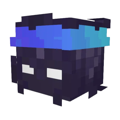AxolotGirl123 Minecraft avatar head, 3D render