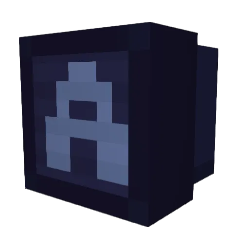 Axolotl3483 Minecraft avatar head, 3D render