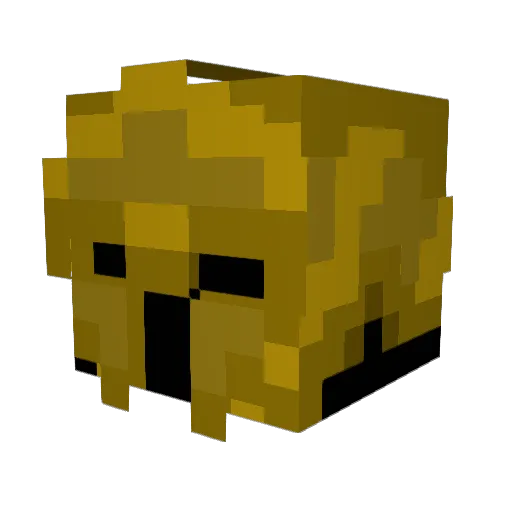 Axoo2553 Minecraft avatar head, 3D render