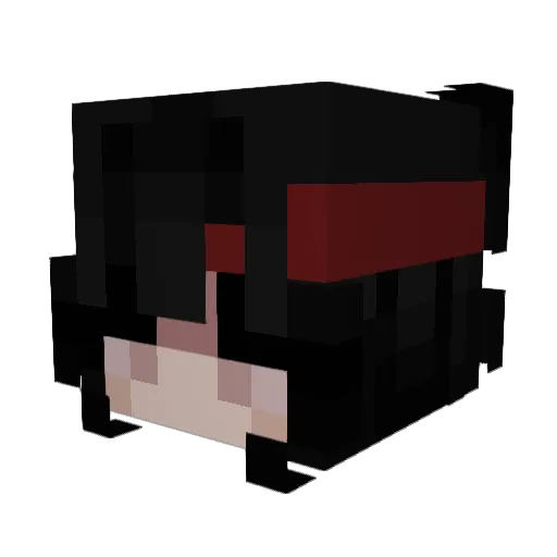 Axstiel Minecraft avatar head, 3D render