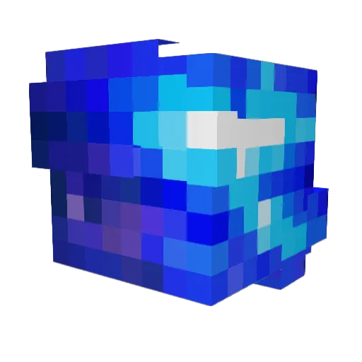 Axus_0507 Minecraft avatar head, 3D render