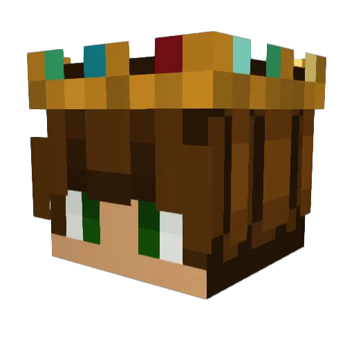 Axwill11 Minecraft avatar head, 3D render