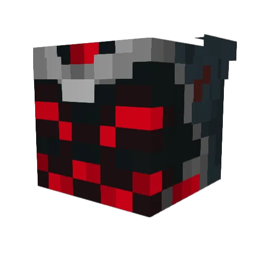 AxyTheProto Minecraft avatar head, 3D render