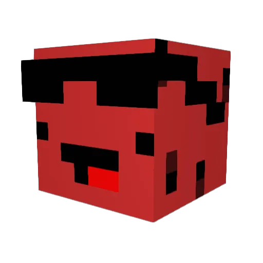 Axys_A380 Minecraft avatar head, 3D render