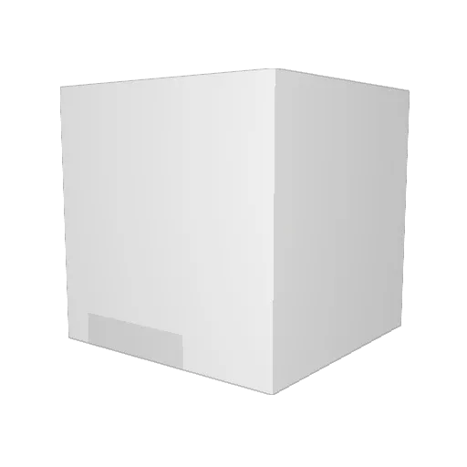 Axyzec Minecraft avatar head, 3D render