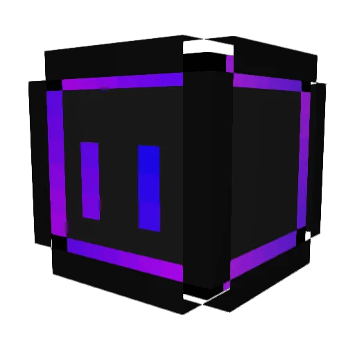 AyItsD Minecraft avatar head, 3D render