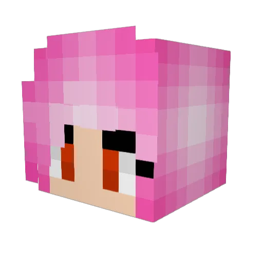 AyLeRiX Minecraft avatar head, 3D render