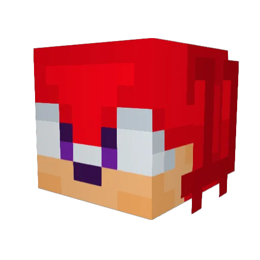 AyaHirano Minecraft avatar head, 3D render