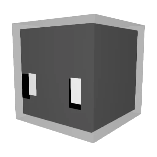 Aya_Karma Minecraft avatar head, 3D render