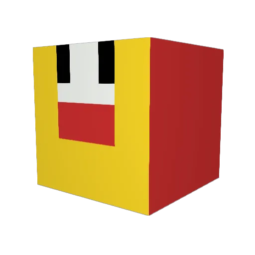 AyaanTheGreat Minecraft avatar head, 3D render