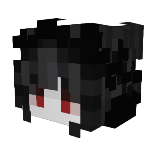 Ayatoo4 Minecraft avatar head, 3D render