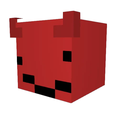 Aydark87 Minecraft avatar head, 3D render