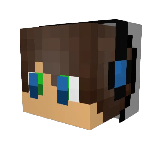 Aydenboy11 Minecraft avatar head, 3D render