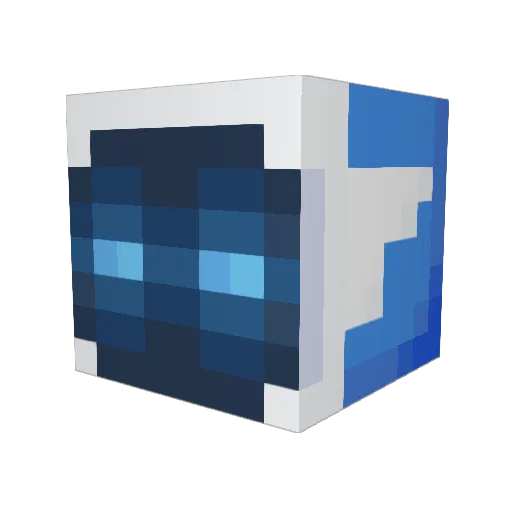 AyeEffKay Minecraft avatar head, 3D render