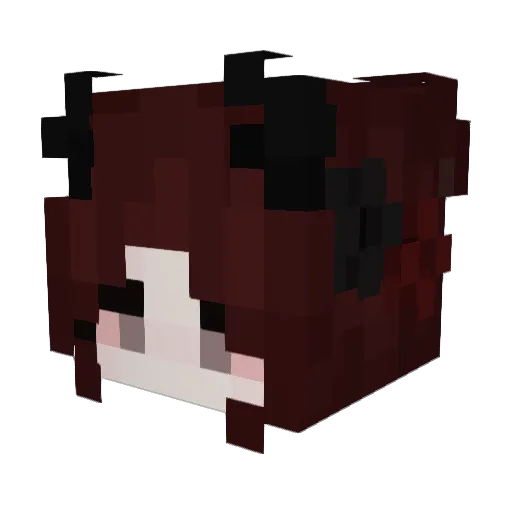 AyeLyrical Minecraft avatar head, 3D render