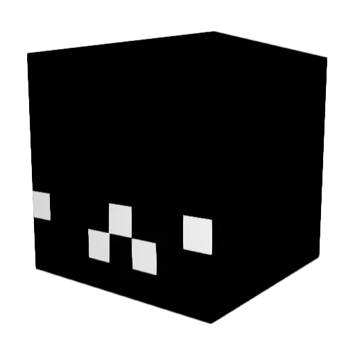 AyhanTEST Minecraft avatar head, 3D render