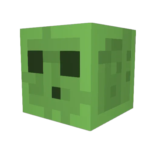 Aylin2708 Minecraft avatar head, 3D render
