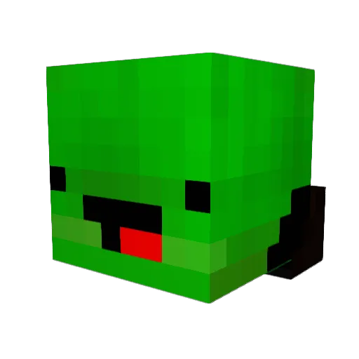 Aylonie27 Minecraft avatar head, 3D render