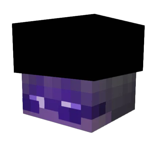 Aymanq0 Minecraft avatar head, 3D render