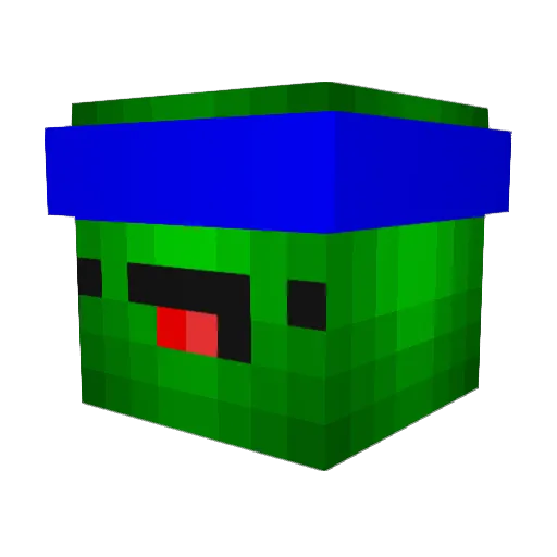 Aymeric_GAUTHIER Minecraft avatar head, 3D render