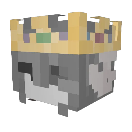 Ayo_Judy Minecraft avatar head, 3D render