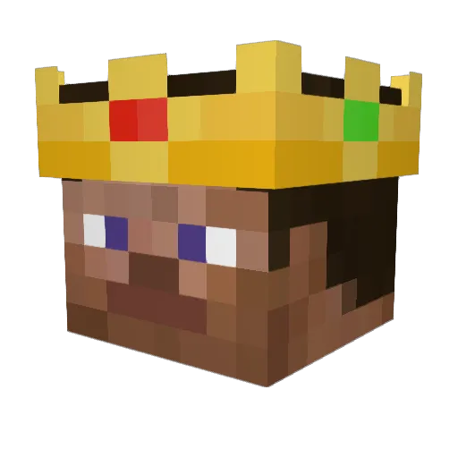 Ayo_Yin Minecraft avatar head, 3D render