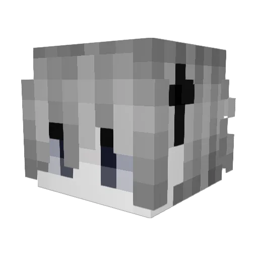 AyutanFLwin Minecraft avatar head, 3D render