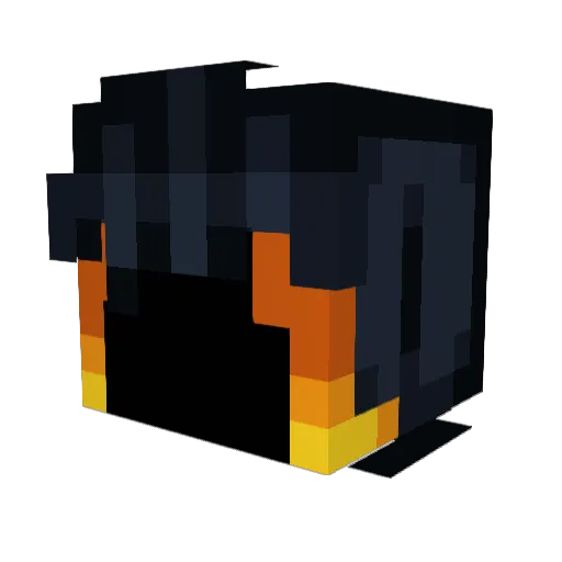 AyyStanley Minecraft avatar head, 3D render